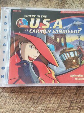 Vintage Game: Carmen Sandiego PC Game